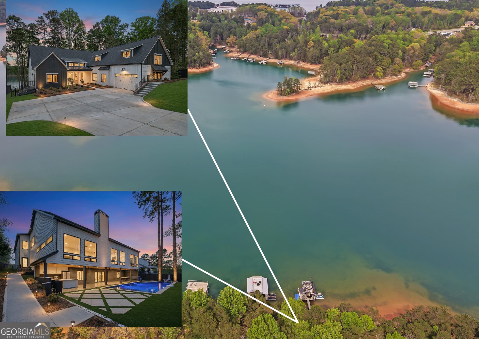 7 bedroom, 6.5 bathroom, 6,434 sq ft single family residence for sale at 6093 Shadburn Ferry Road, Buford, GA 30518 — photo 5