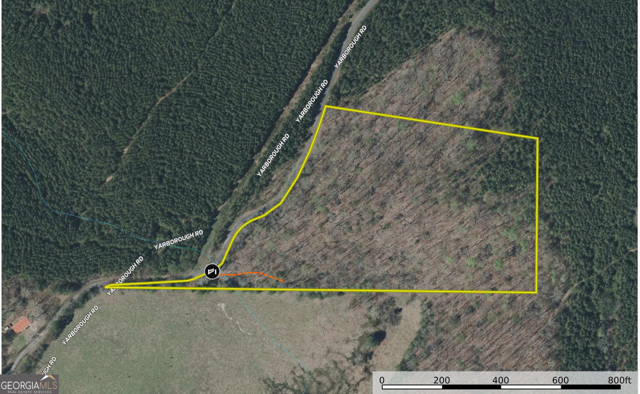 unimproved land for sale at 0 Yarborough Road, Summerville, GA 30747 — photo 2