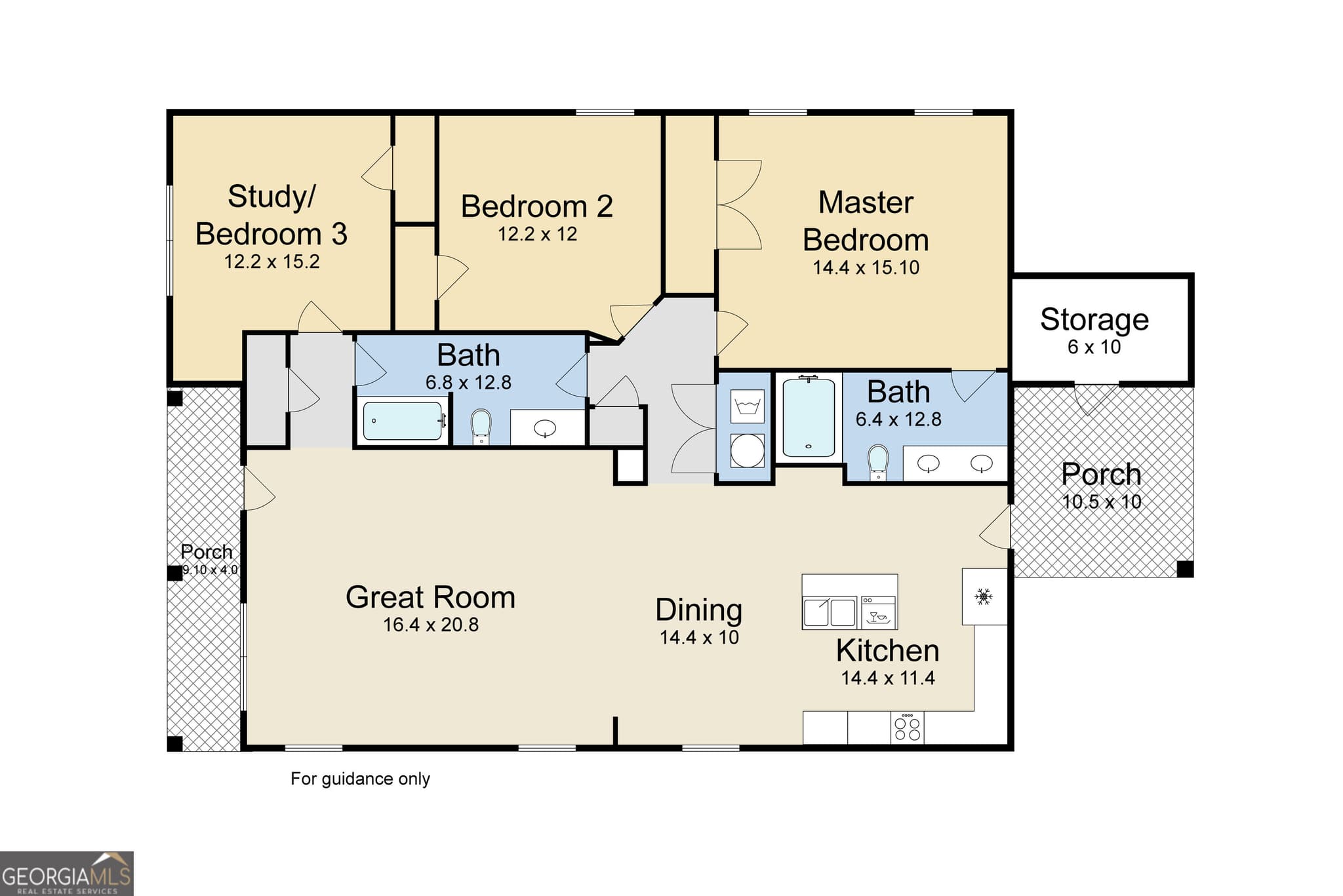 3 bedroom, 2 bathroom, 1,550 sq ft single family residence for sale at 23 Ransom Drive, Darien, GA 31305 — photo 3