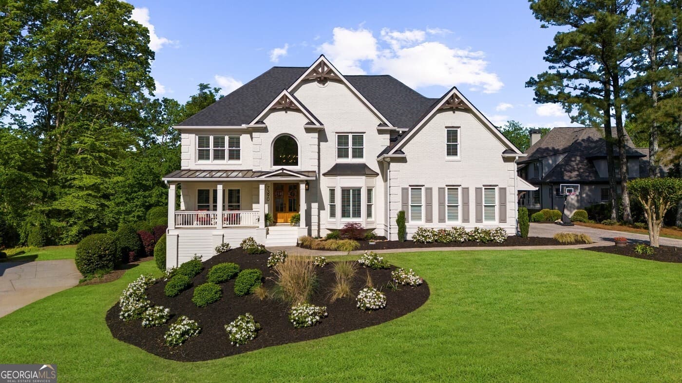 5 bedroom, 5 bathroom, 5,485 sq ft single family residence sold at 7390 Canter Run, Cumming, GA 30040