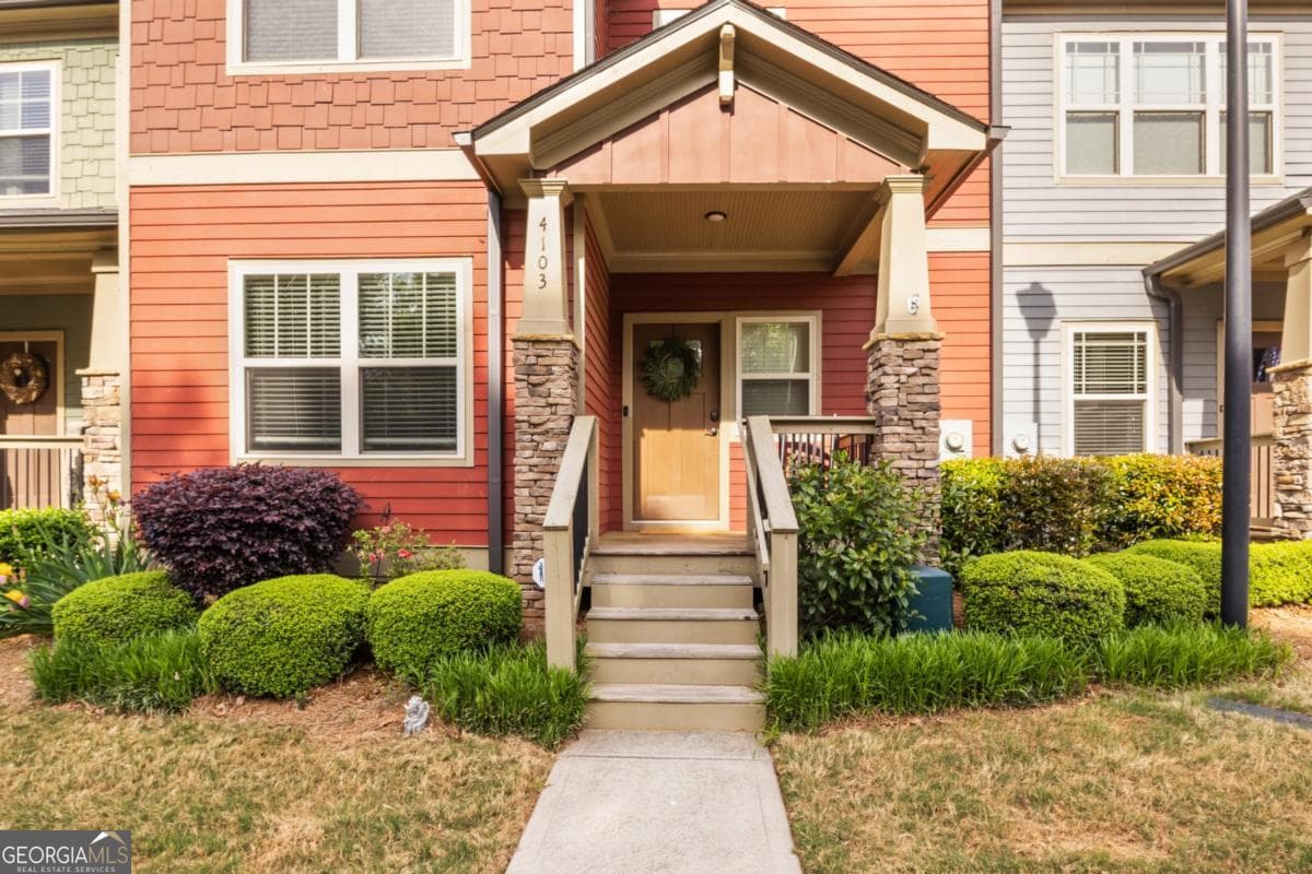 3 bedroom, 3 bathroom townhouse sold at 4103 Mars Bay 25, Acworth, GA 30101