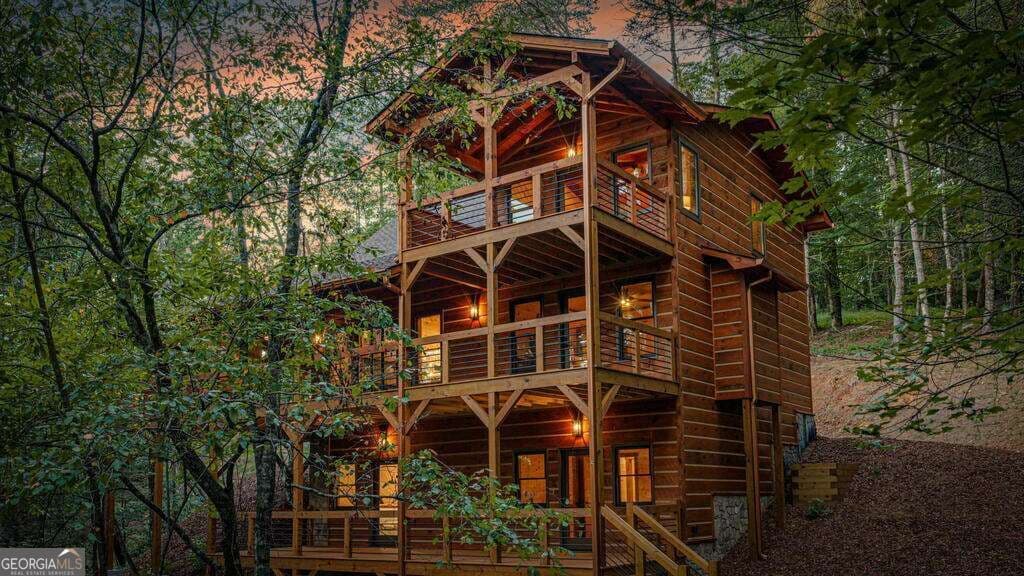 3 bedroom, 3 bathroom, 2,188 sq ft cabin,single family residence for sale at 66 Woodland Trail, Epworth, GA 30541 — photo 5