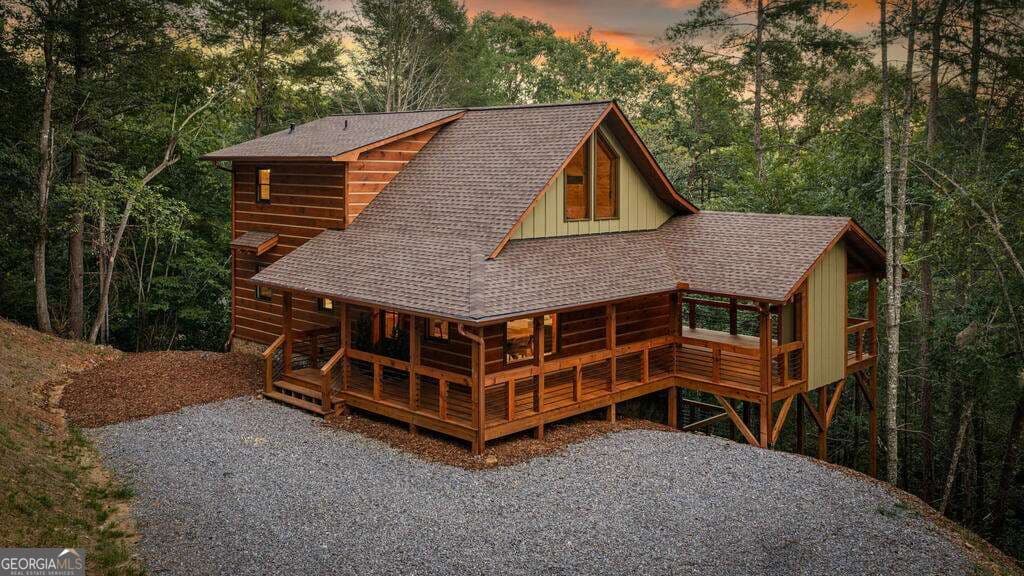 3 bedroom, 3 bathroom, 2,188 sq ft cabin,single family residence for sale at 66 Woodland Trail, Epworth, GA 30541 — photo 9