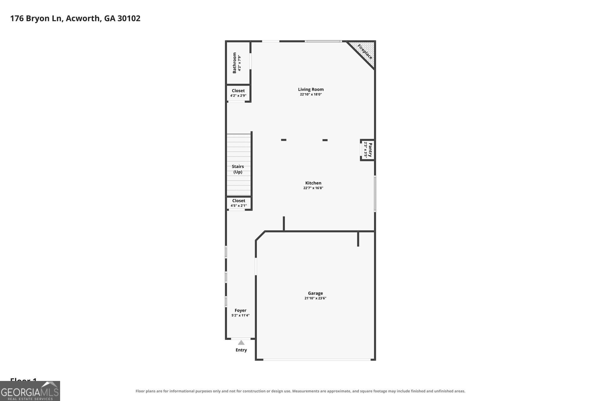 4 bedroom, 3.5 bathroom single family residence for sale at 176 Bryon Lane, Acworth, GA 30102 — photo 4