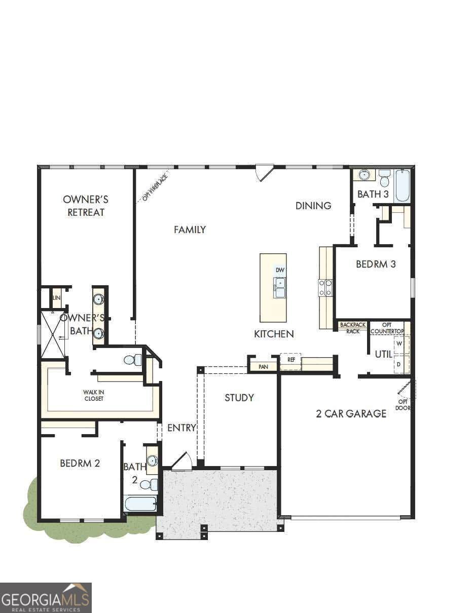 3 bedroom, 3 bathroom, 2,310 sq ft single family residence for sale at 242 Mill Chase Drive, Dallas, GA 30157 — photo 3