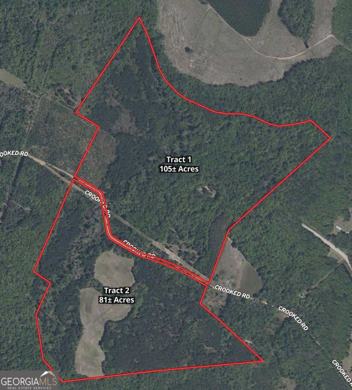 residential lot for sale at 0 Crooked Road TRACT 2, Millen, GA 30442 — photo 3