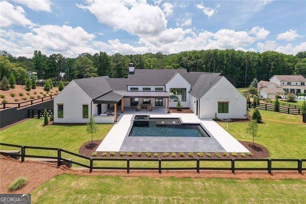 5 bedroom, 6.5 bathroom, 6,545 sq ft single family residence for sale at 1350 A J Land Road, Canton, GA 30115 — photo 2