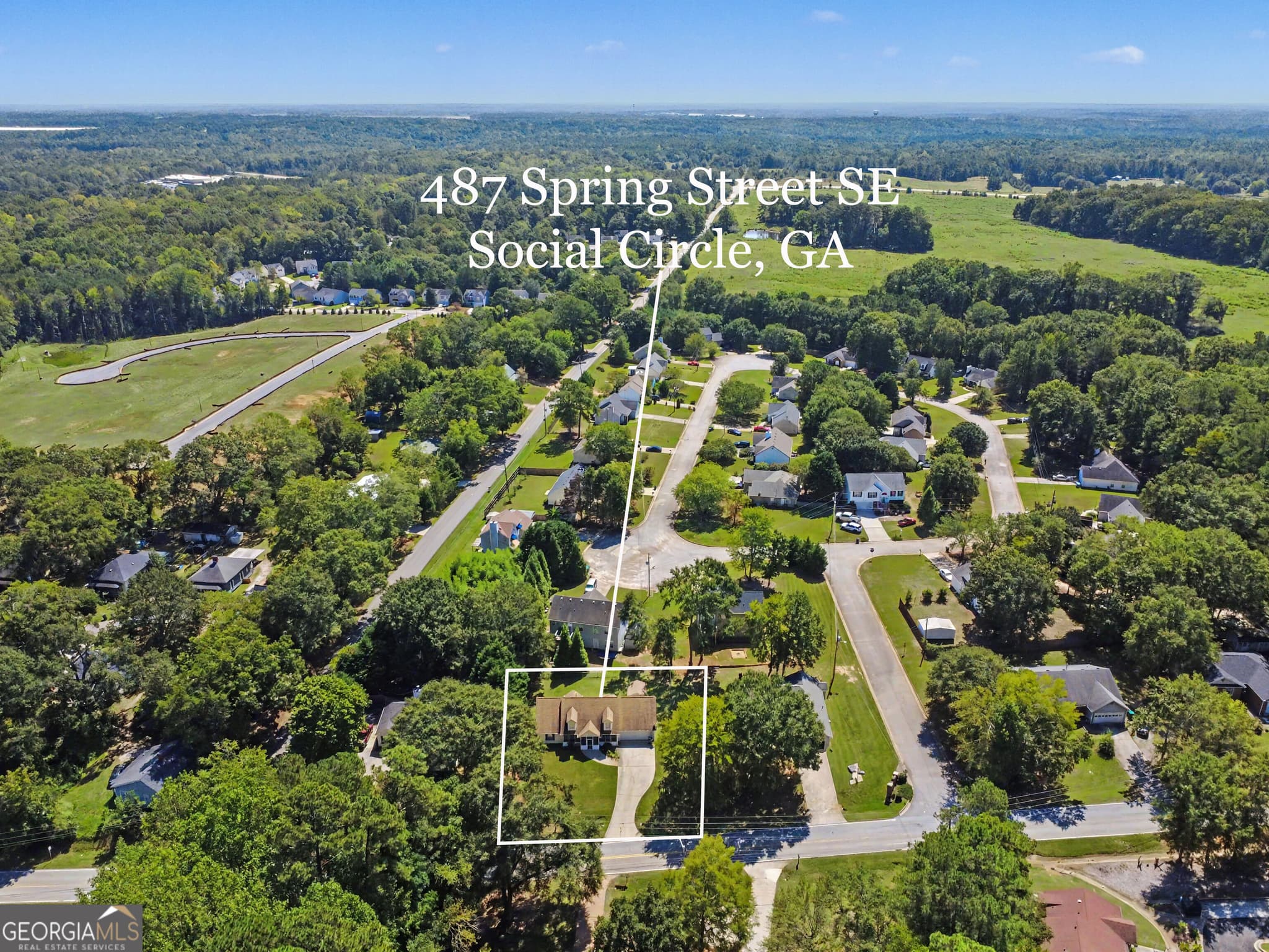 3 bedroom, 2 bathroom, 1,355 sq ft single family residence for sale at 487 Spring Street, Social Circle, GA 30025 — photo 2