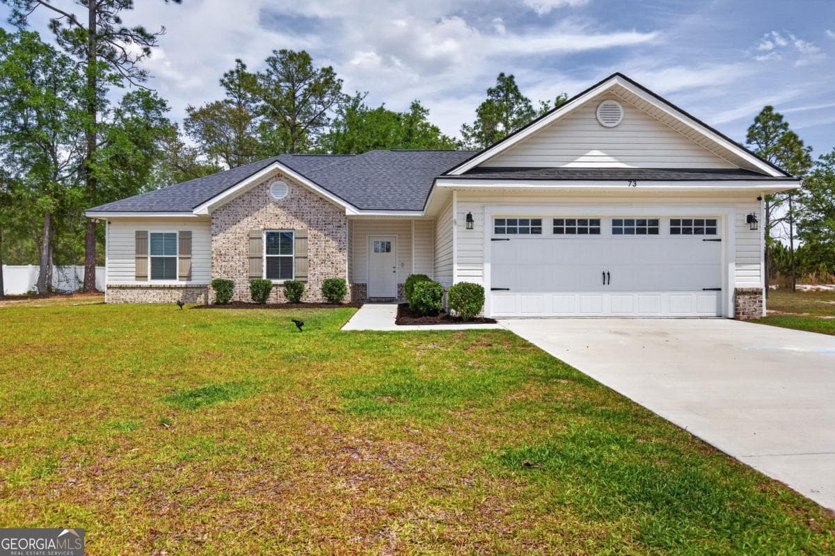 4 bedroom, 2 bathroom, 1,441 sq ft single family residence for sale at 73 Taylor Creek Spur, Ludowici, GA 31316