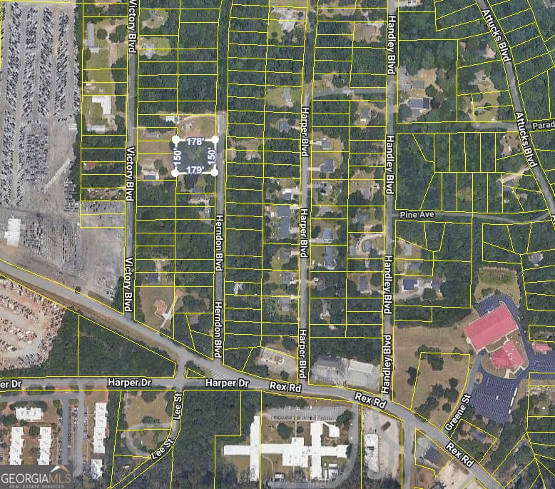 unimproved land for sale at LOT 26,27,28 Herndon Boulevard, Morrow, GA 30260 — photo 3