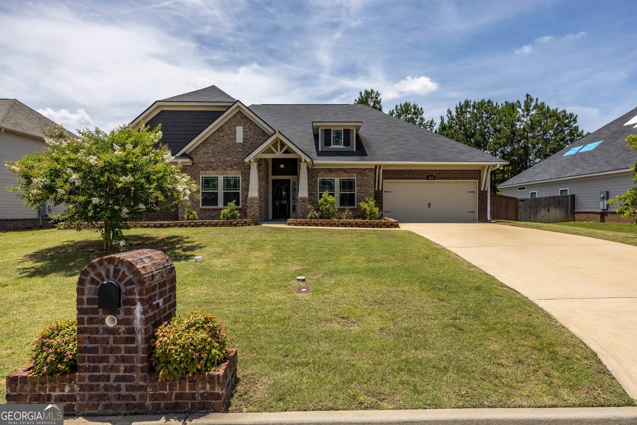 4 bedroom, 3 bathroom, 2,521 sq ft single family residence sold at 7821 Woodland Ridge Drive, Midland, GA 31820