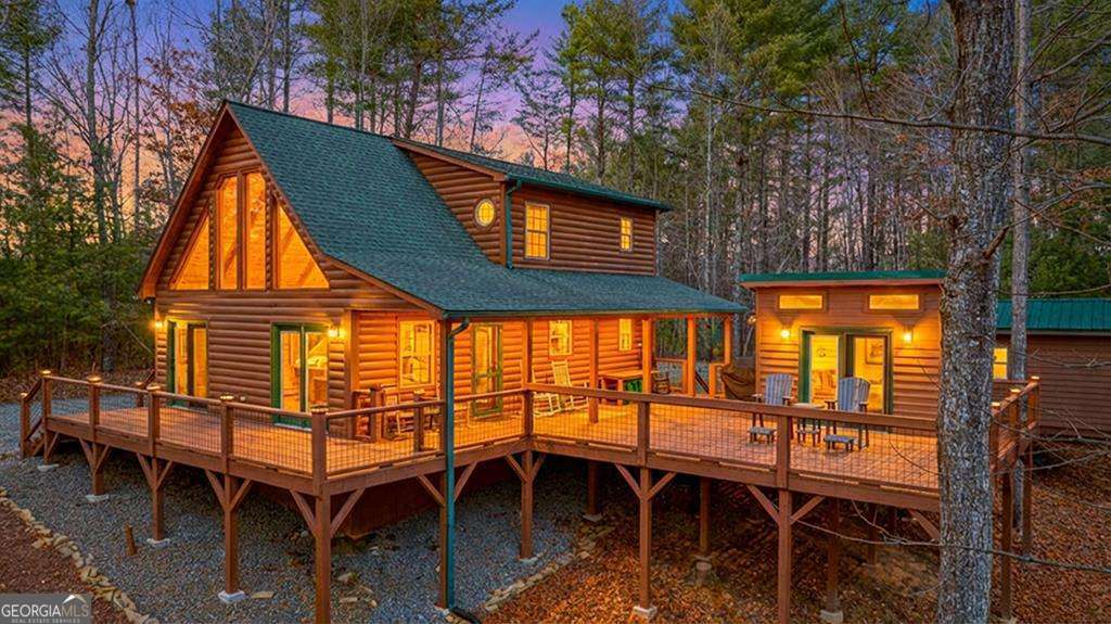 2 bedroom, 2 bathroom cabin,single family residence sold at 116 Grapevine Ridge, Murphy, NC 28906