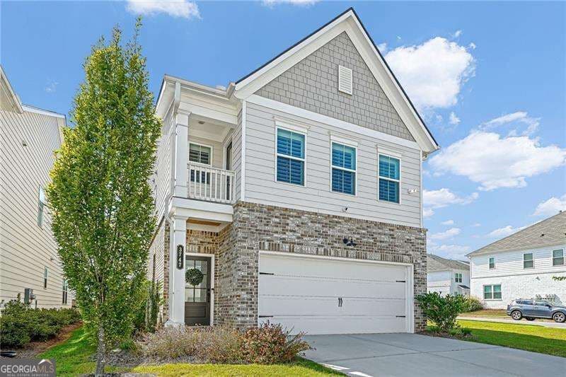 3 bedroom, 2.5 bathroom, 2,200 sq ft single family residence for sale at 3747 Silvery Way, Powder Springs, GA 30127 — photo 2