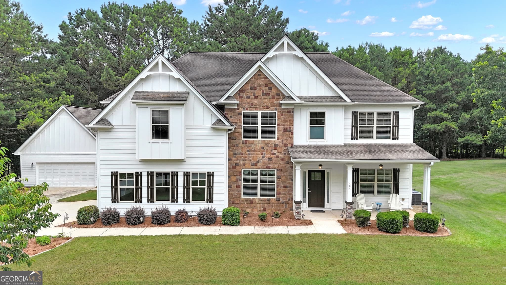 4 bedroom, 2.5 bathroom, 3,138 sq ft single family residence for sale at 495 George Coggin Road, Newnan, GA 30265