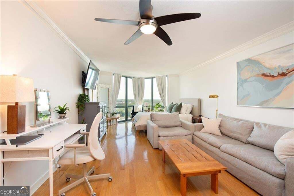 1 bedroom, 1 bathroom, 543 sq ft condominium for sale at 2870 Pharr Court South 2403, Atlanta, GA 30305 — photo 9