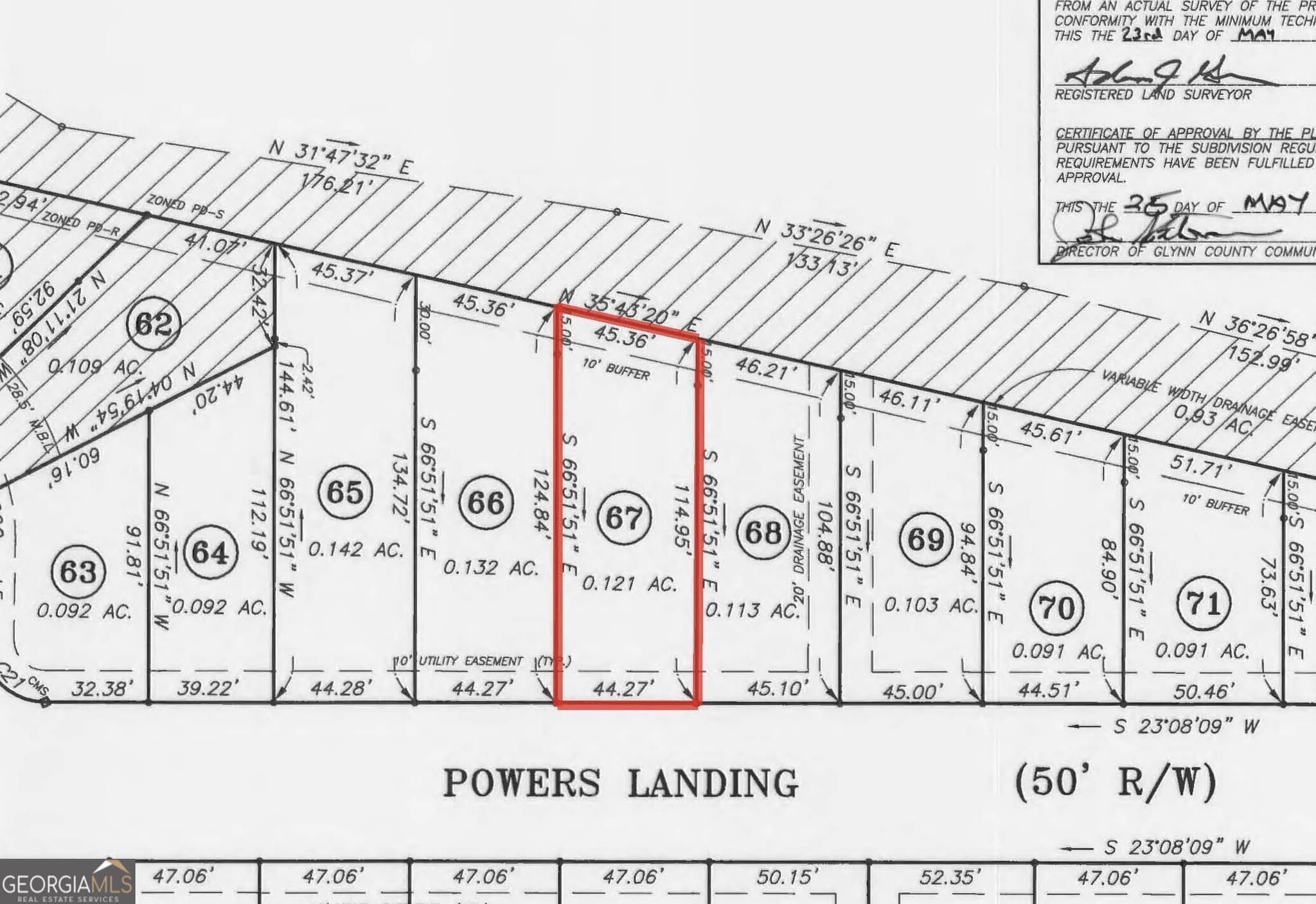 residential lot for sale at 60 Powers Landing, Brunswick, GA 31525 — photo 4