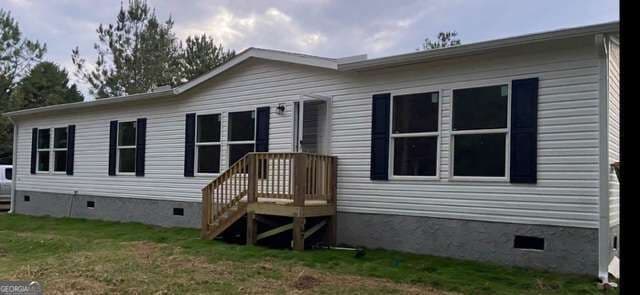3 bedroom, 2 bathroom, 1,800 sq ft manufactured home,single family residence for sale at 555 Holliday Road, Franklin, GA 30217