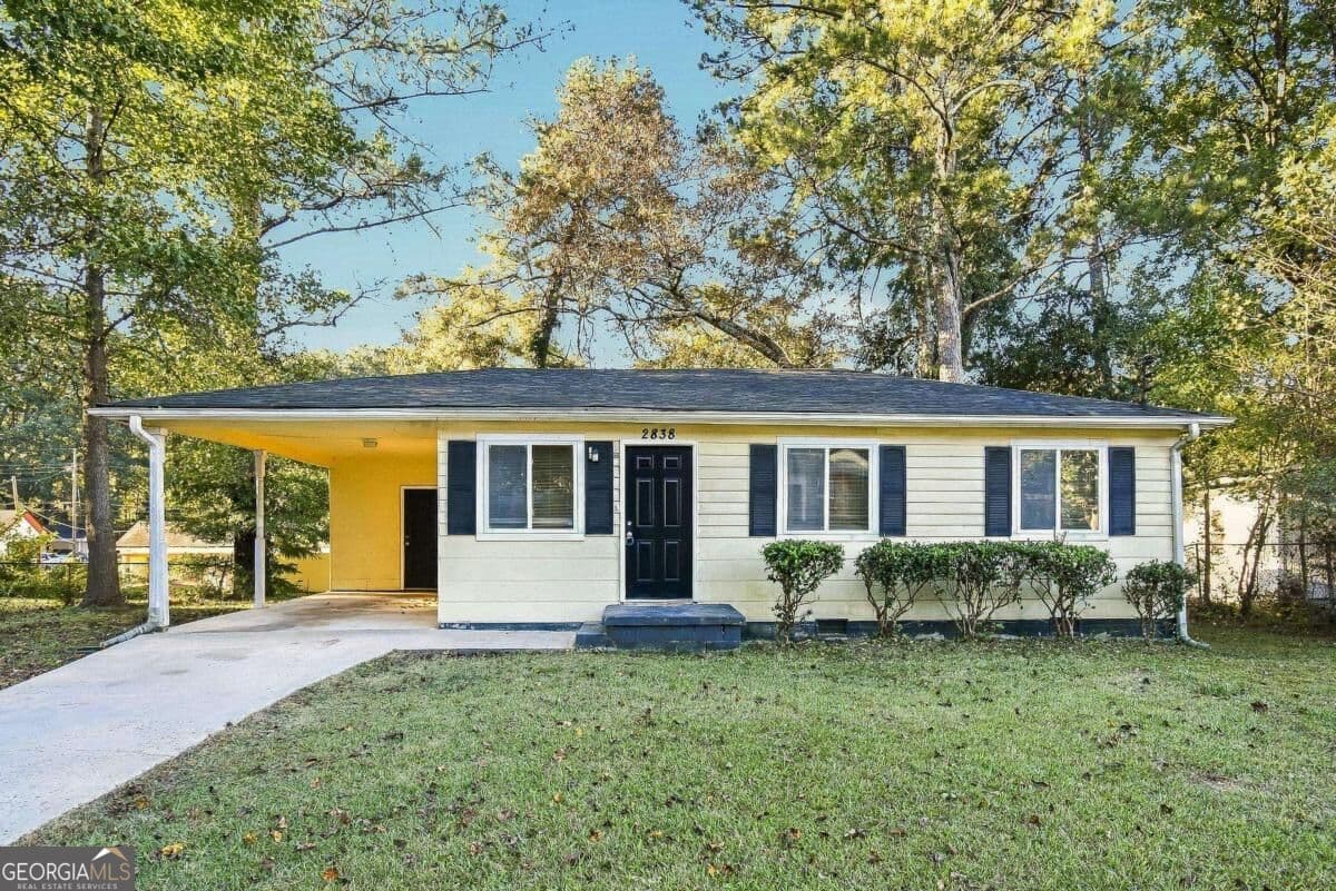 2 bedroom, 1 bathroom single family residence for rent at 2838 Cardo Drive, Atlanta, GA 30318 for $1,390 a month — photo 1 of 16