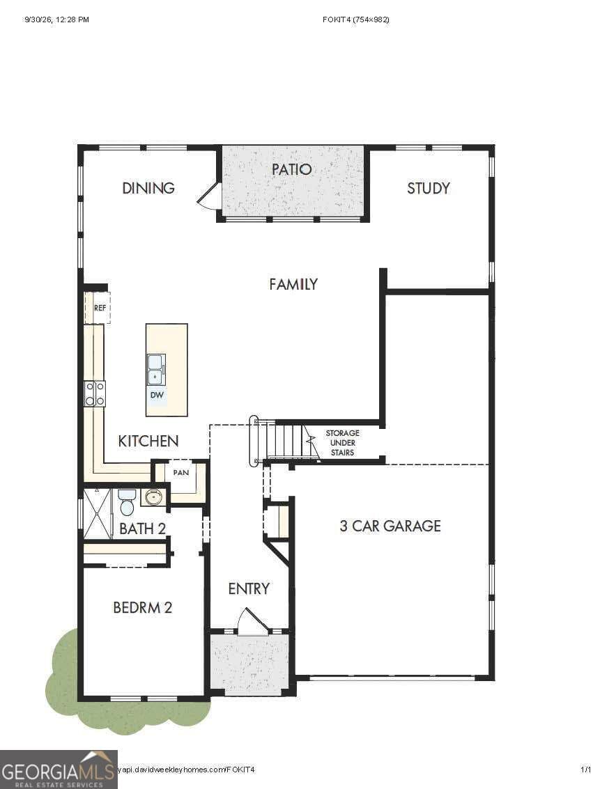 4 bedroom, 4 bathroom, 3,008 sq ft single family residence for sale at 339 Beebalm Street, Woodstock, GA 30188 — photo 3