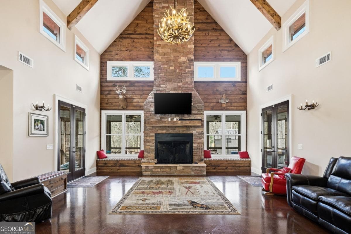 4 bedroom, 3 bathroom, 3,812 sq ft single family residence for sale at 864 Blackberry Trail, Ball Ground, GA 30107 — photo 1 of 60