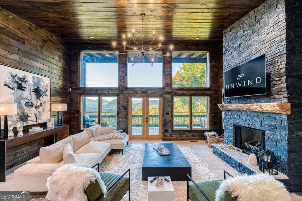 4 bedroom, 4 bathroom, 2,858 sq ft cabin,single family residence for sale at 25 Quail Hollow, Epworth, GA 30541 — photo 6