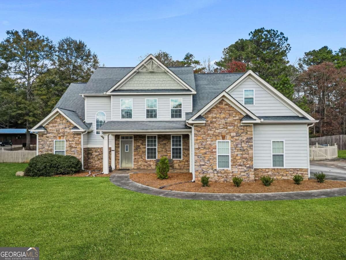 4 bedroom, 3.5 bathroom, 2,708 sq ft single family residence for sale at 6460 Bellevue Drive, Conyers, GA 30094 — photo 1 of 49