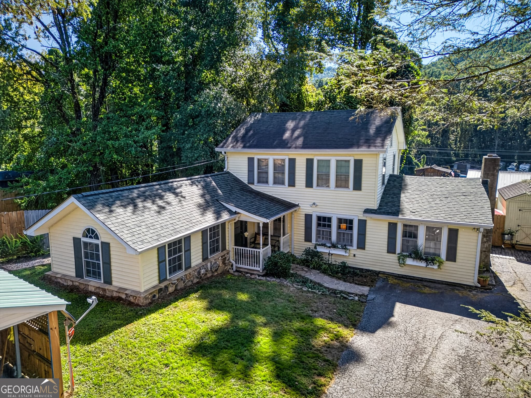 4 bedroom, 2 bathroom, 2,175 sq ft single family residence for sale at 330 Warwoman Road, Clayton, GA 30525 — photo 1 of 35