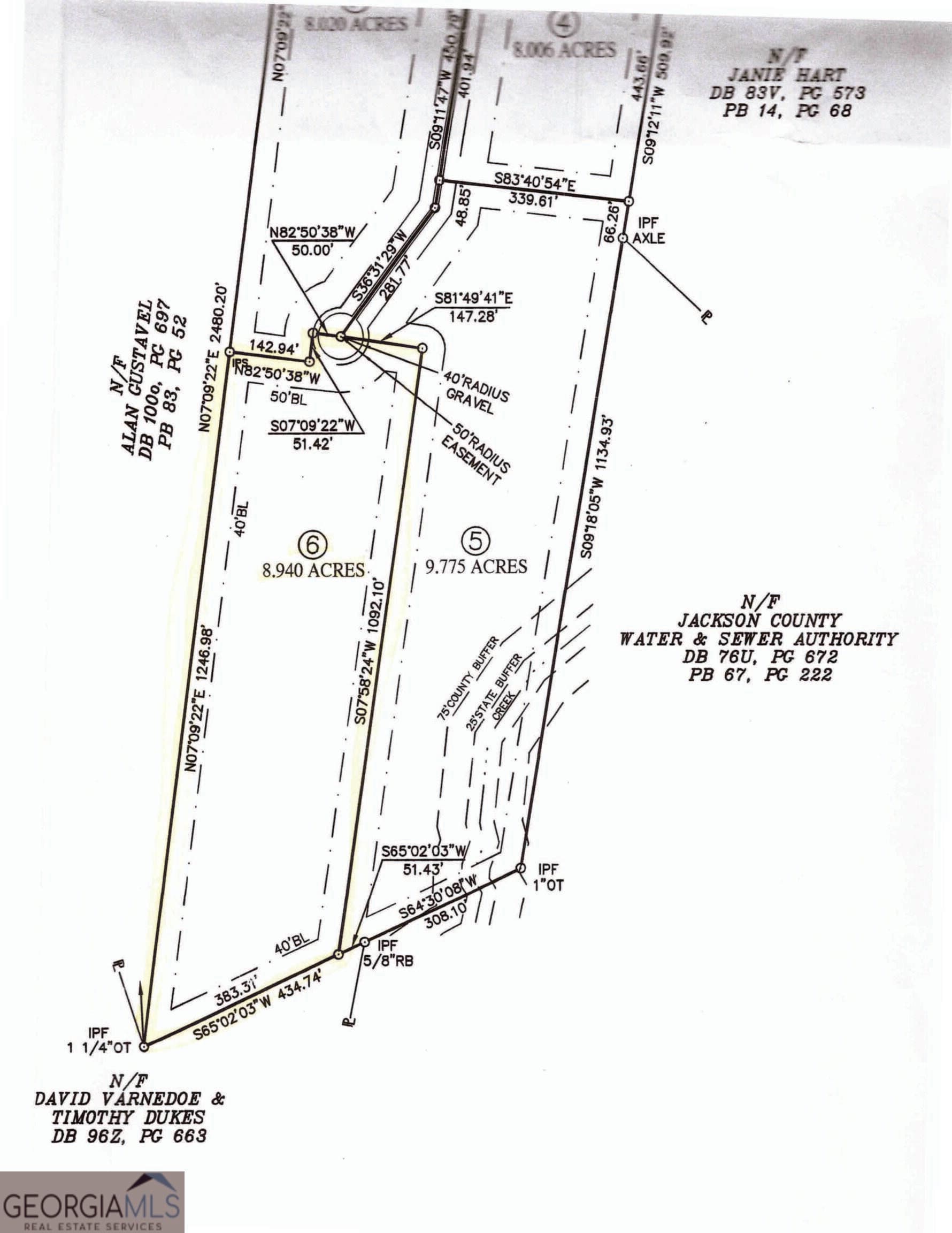 estate lot for sale at LOT #6 Rita Ridge, Jefferson, GA 30549 — photo 4