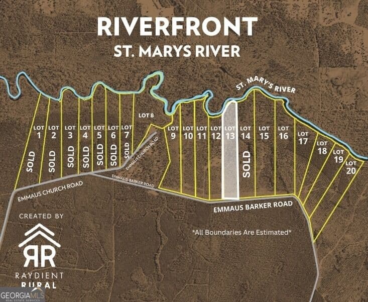 unimproved land for sale at LOT 13 Emmaus Barker Road, St. George, GA 31562 — photo 1 of 2