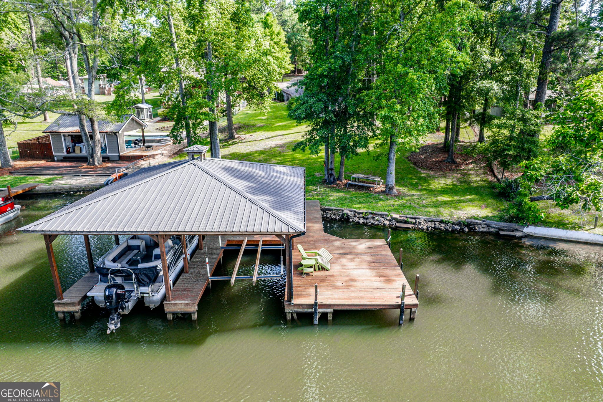4 bedroom, 3 bathroom, 2,849 sq ft single family residence sold at 176 Sinclair Marina Road, Milledgeville, GA 31061