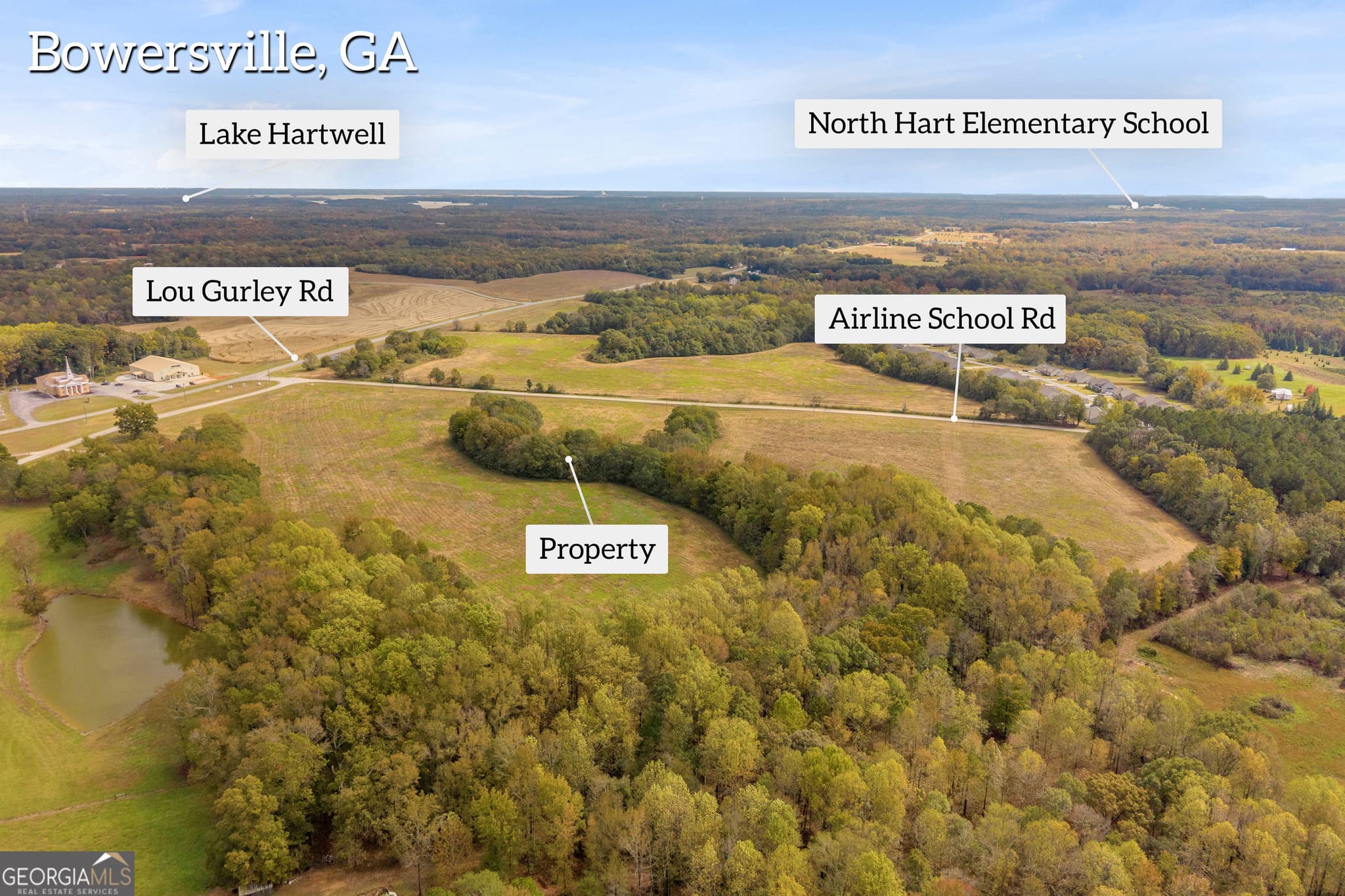 estate lot for sale at 0 Airline School Road TRACT 3, Bowersville, GA 30516 — photo 5