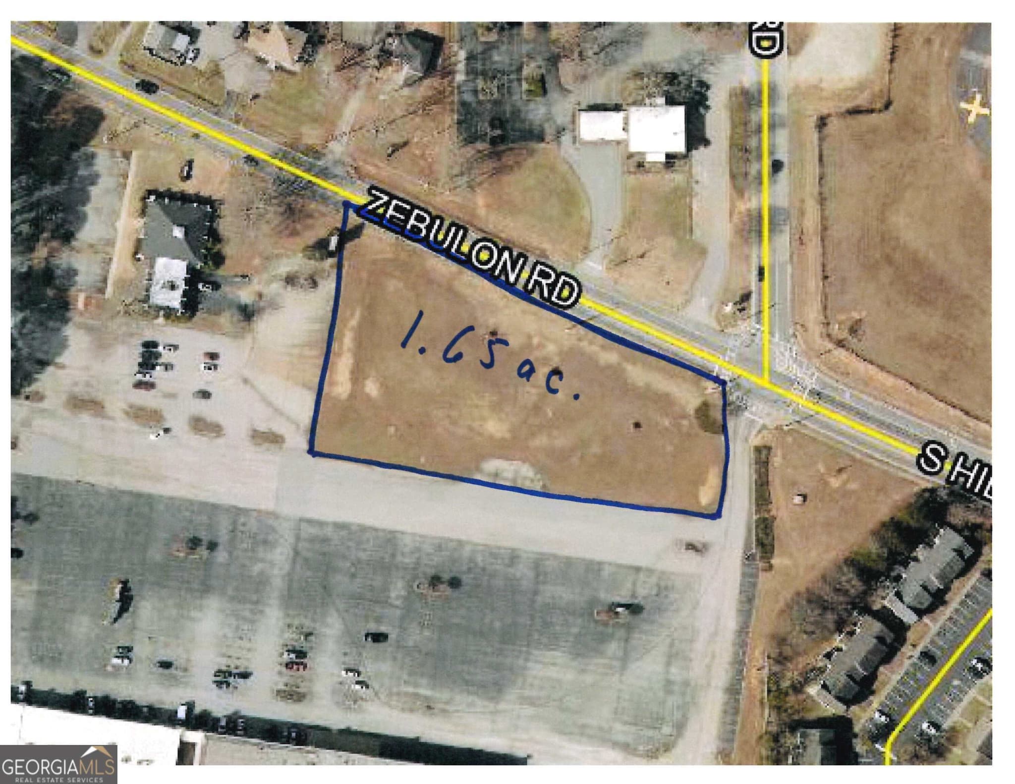 commercial for sale at 1.653 AC ZEBULON Road, Griffin, GA 30223