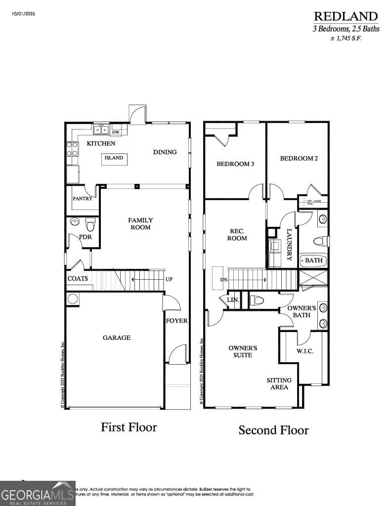 3 bedroom, 2.5 bathroom, 1,745 sq ft townhouse for sale at 3189 Haystack Drive 260, Macon, GA 31216 — photo 3