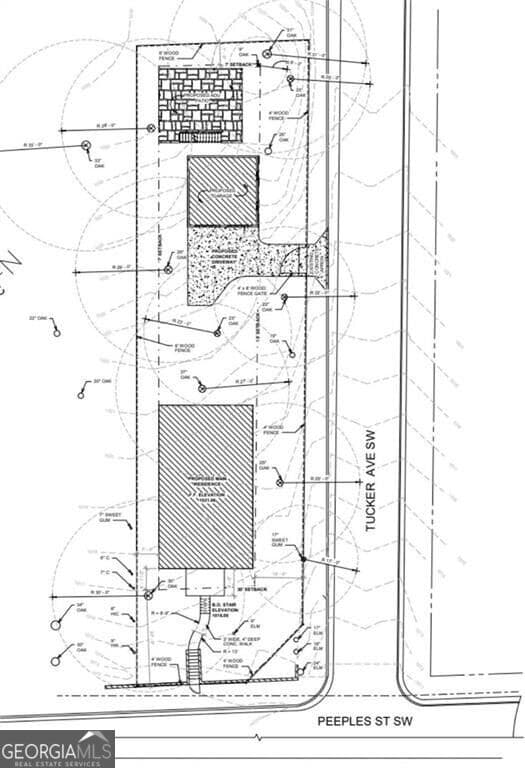 residential lot for sale at 1090 Peeples Street, Atlanta, GA 30310 — photo 2