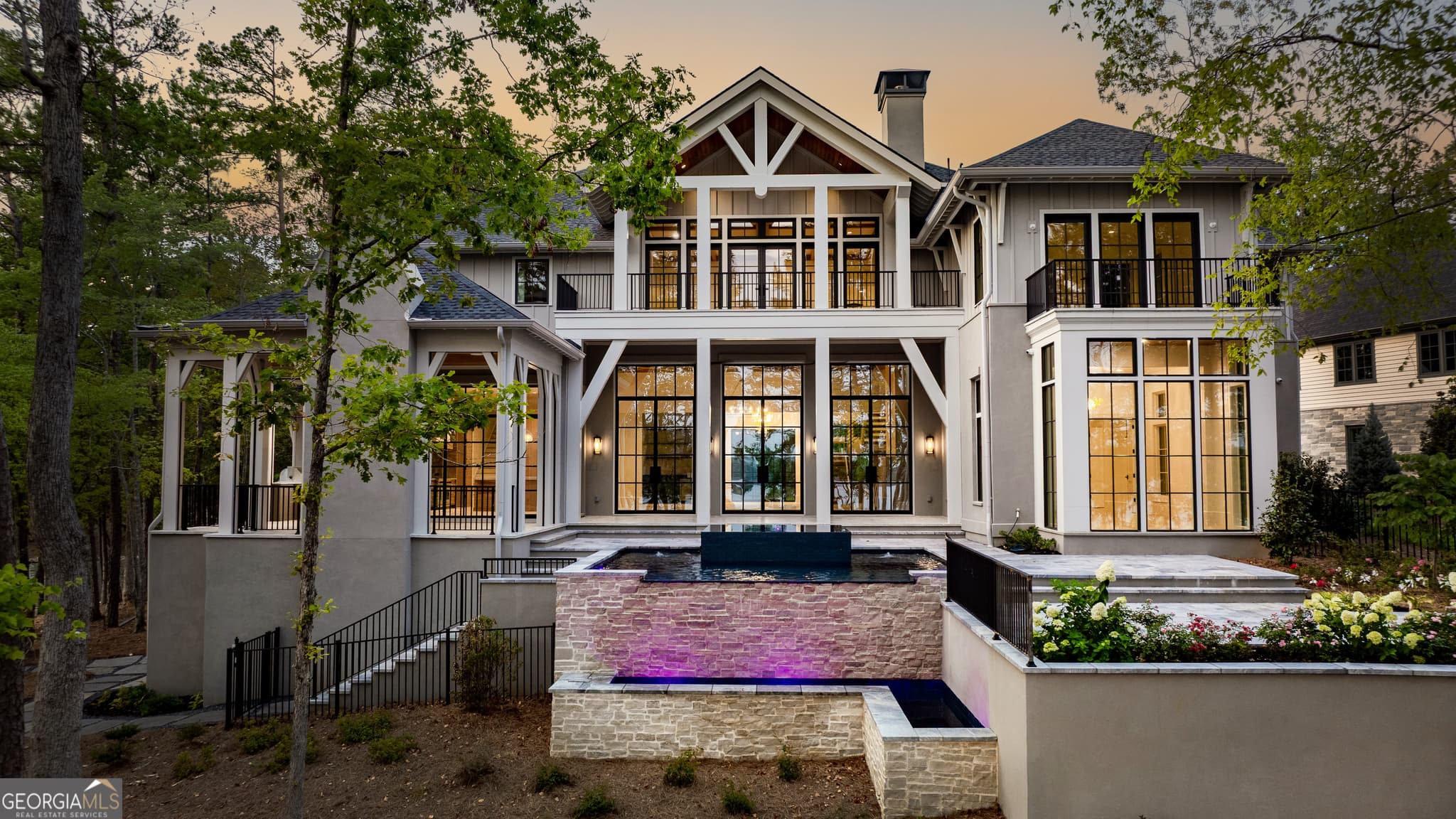 7 bedroom, 9.5 bathroom, 9,818 sq ft single family residence for sale at 1221 Broadpoint Drive, Greensboro, GA 30642 — photo 2
