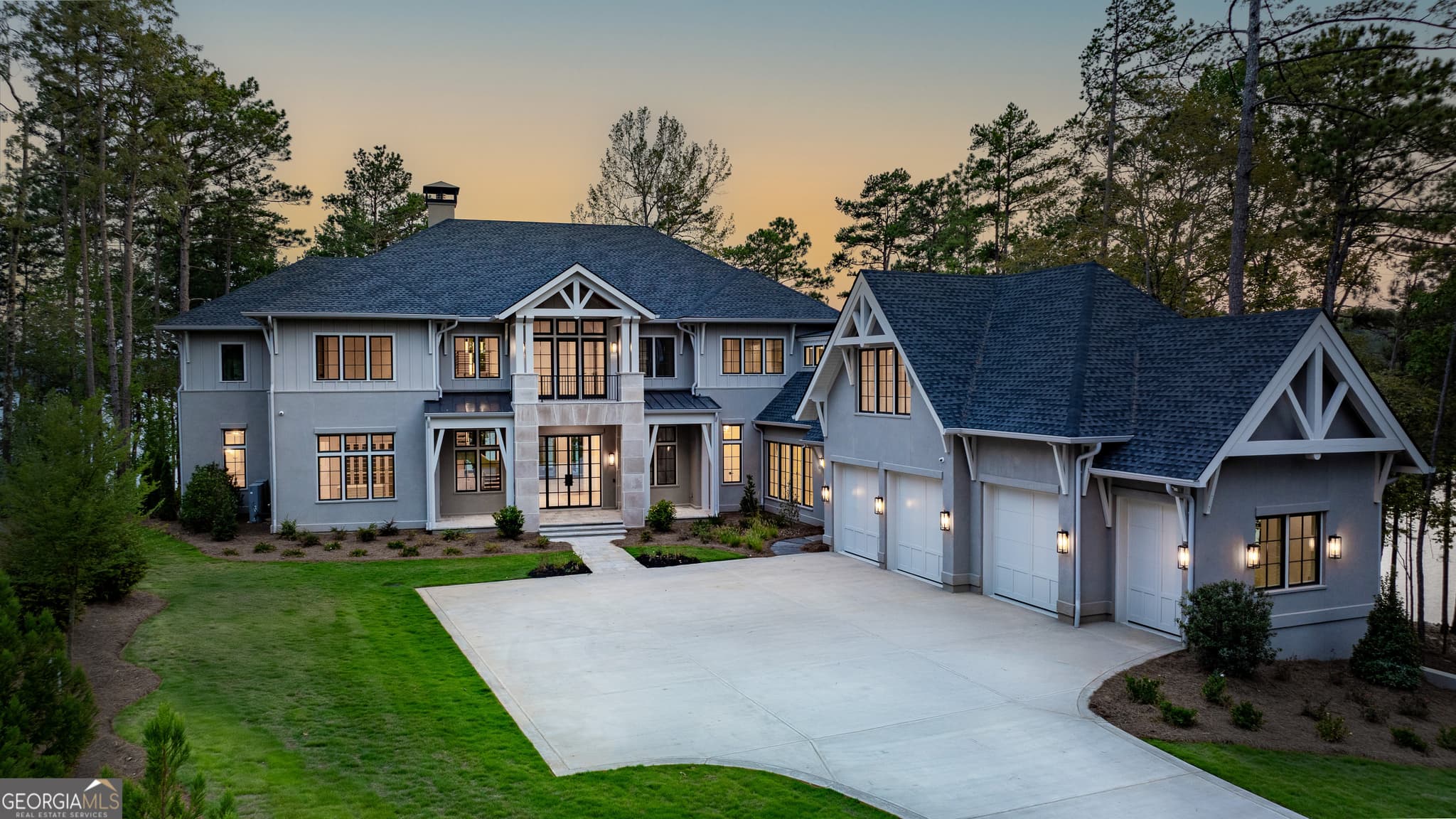 7 bedroom, 9.5 bathroom, 9,818 sq ft single family residence for sale at 1221 Broadpoint Drive, Greensboro, GA 30642