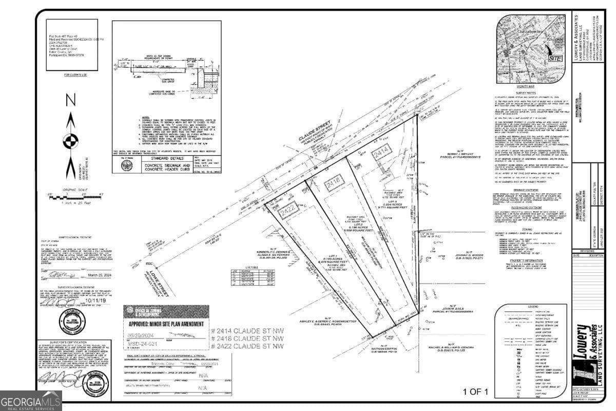 residential lot for sale at 2422 Claude Street, Atlanta, GA 30318 — photo 1 of 9