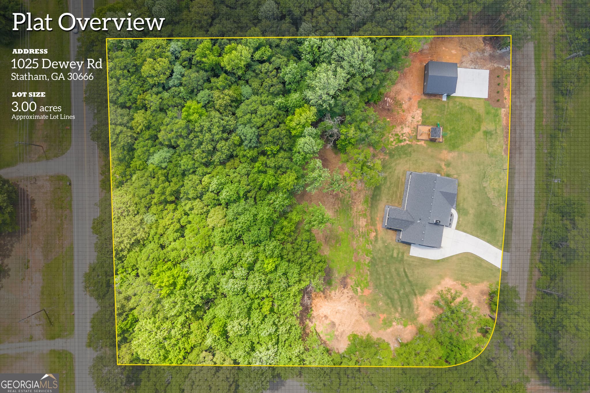 4 bedroom, 3 bathroom, 2,300 sq ft single family residence for sale at 1025 Dewey Road, Statham, GA 30666 — photo 2