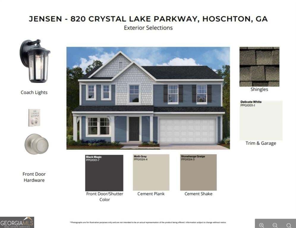 5 bedroom, 3 bathroom, 2,793 sq ft single family residence for sale at 820 Crystal Lakes Parkway, Hoschton, GA 30548 — photo 2