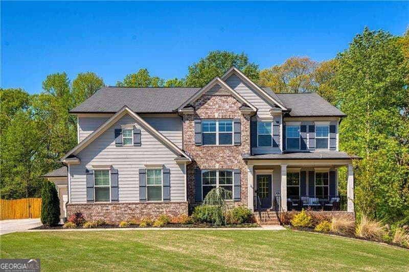 6 bedroom, 5 bathroom single family residence for sale at 8455 Post Oak Lane, Gainesville, GA 30506 — photo 1 of 87