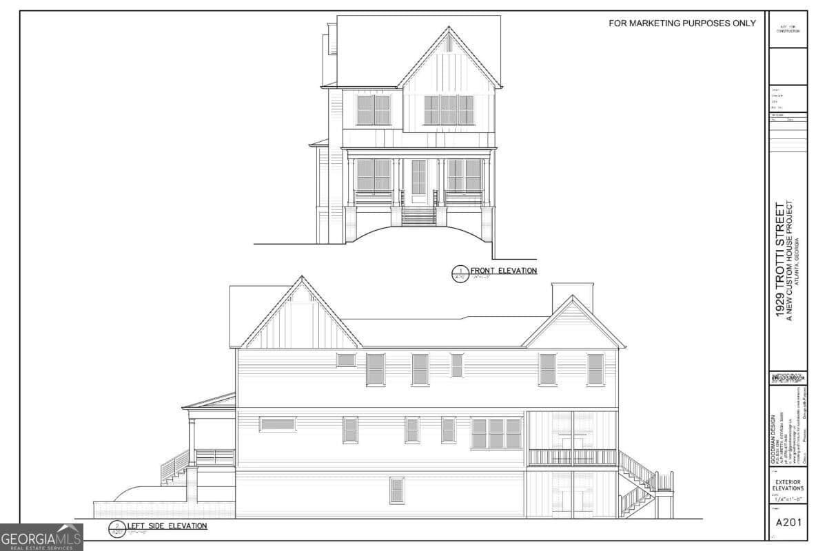 5 bedroom, 4.5 bathroom single family residence for sale at 1929 Trotti Street, Atlanta, GA 30317 — photo 2