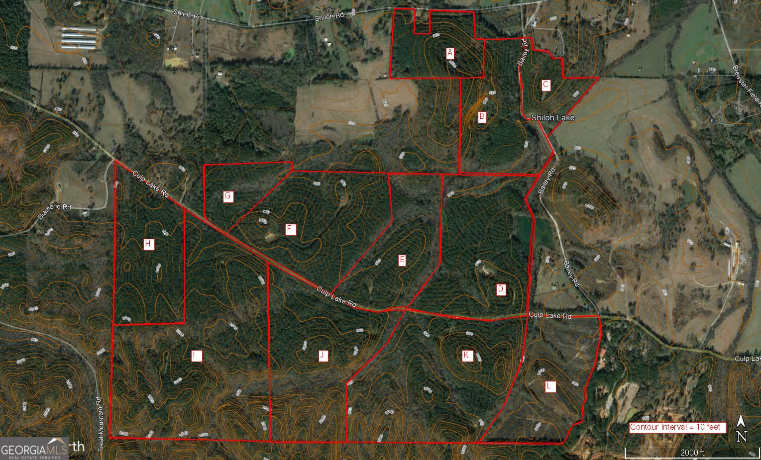unimproved land for sale at 0 Culp Lake Road 1025-I, Cedartown, GA 30125 — photo 2