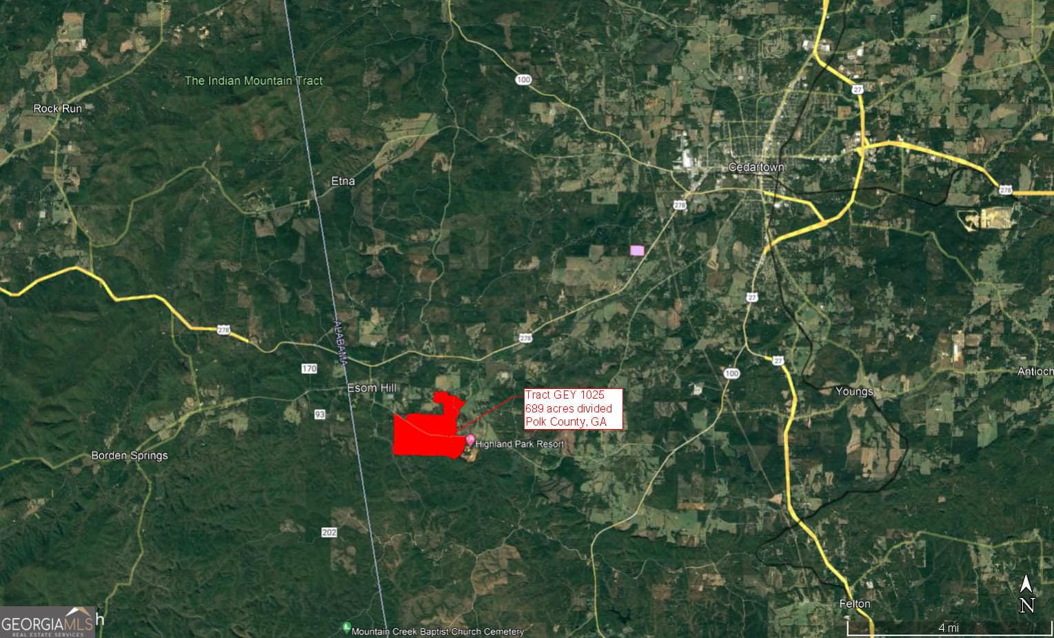 unimproved land for sale at 0 Culp Lake Road 1025-I, Cedartown, GA 30125 — photo 3