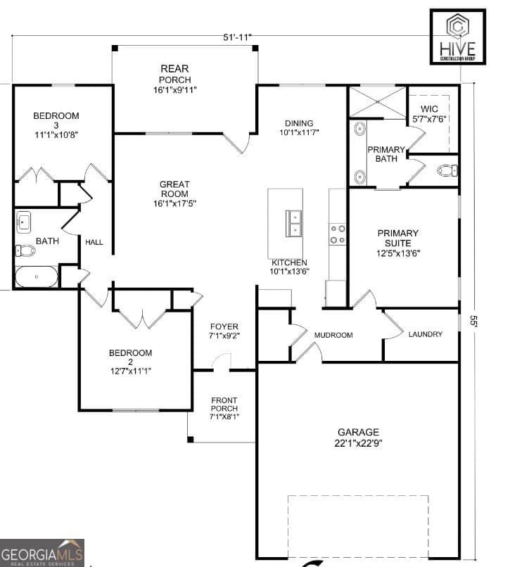 3 bedroom, 2 bathroom, 1,632 sq ft single family residence for sale at 10 Spooner Drive, Hawkinsville, GA 31036 — photo 4