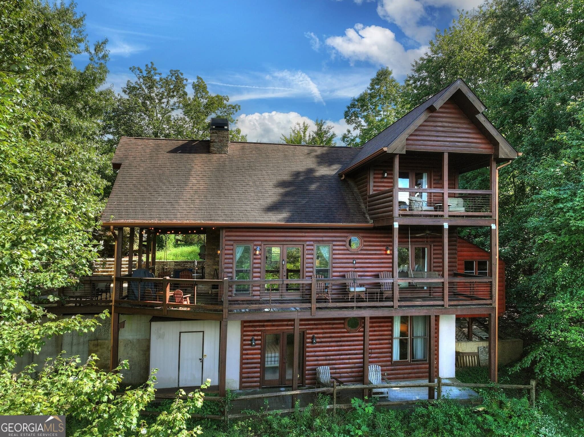 3 bedroom, 3 bathroom, 1,976 sq ft cabin,single family residence for sale at 96 Hidden Lake Lane, Cherry Log, GA 30522 — photo 3