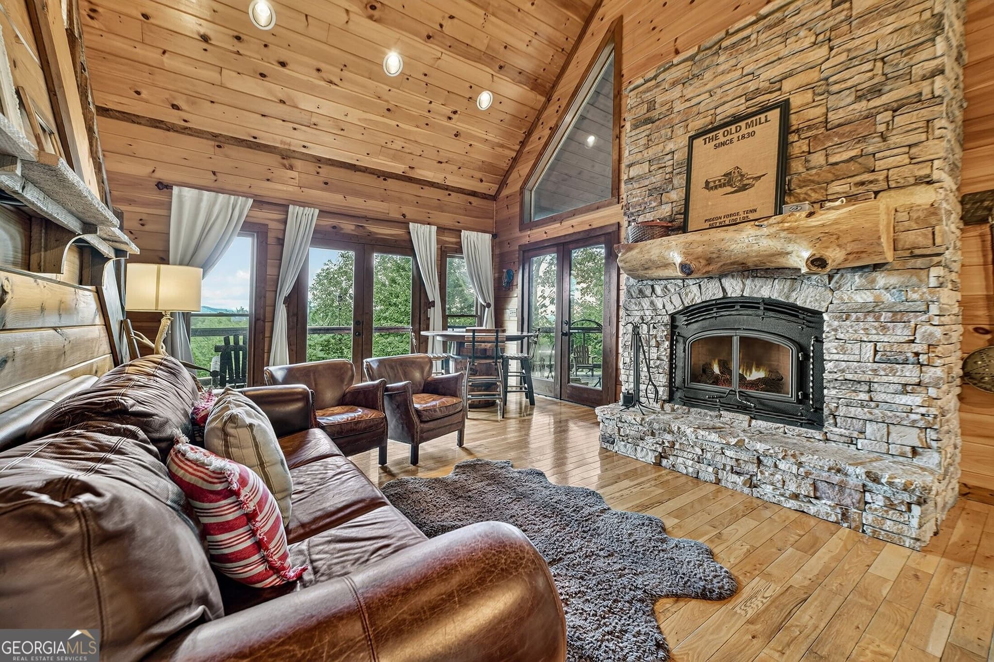 3 bedroom, 3 bathroom, 1,976 sq ft cabin,single family residence for sale at 96 Hidden Lake Lane, Cherry Log, GA 30522 — photo 4