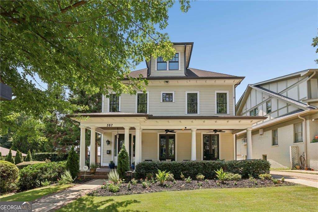 6 bedroom, 6.5 bathroom single family residence for sale at 387 9th Street, Atlanta, GA 30309 — photo 3