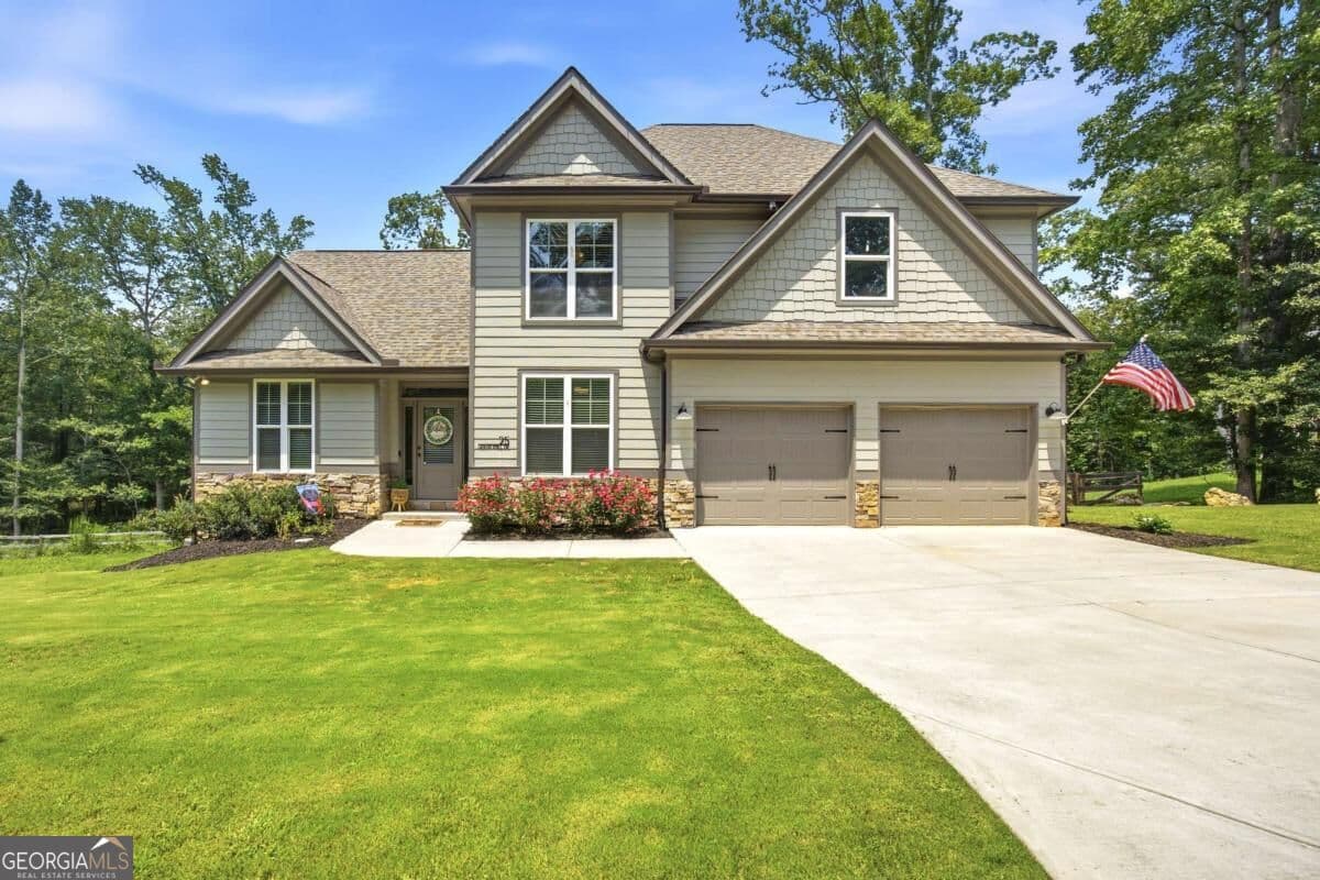 5 bedroom, 3.5 bathroom, 3,252 sq ft single family residence for sale at 25 Griffin Mill Drive, Cartersville, GA 30120 — photo 1 of 27