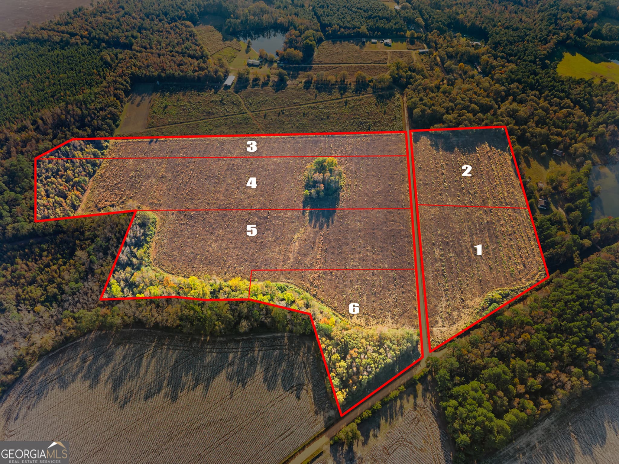 estate lot for sale at 0 Waters Lane LOT 3, Claxton, GA 30417 — photo 2