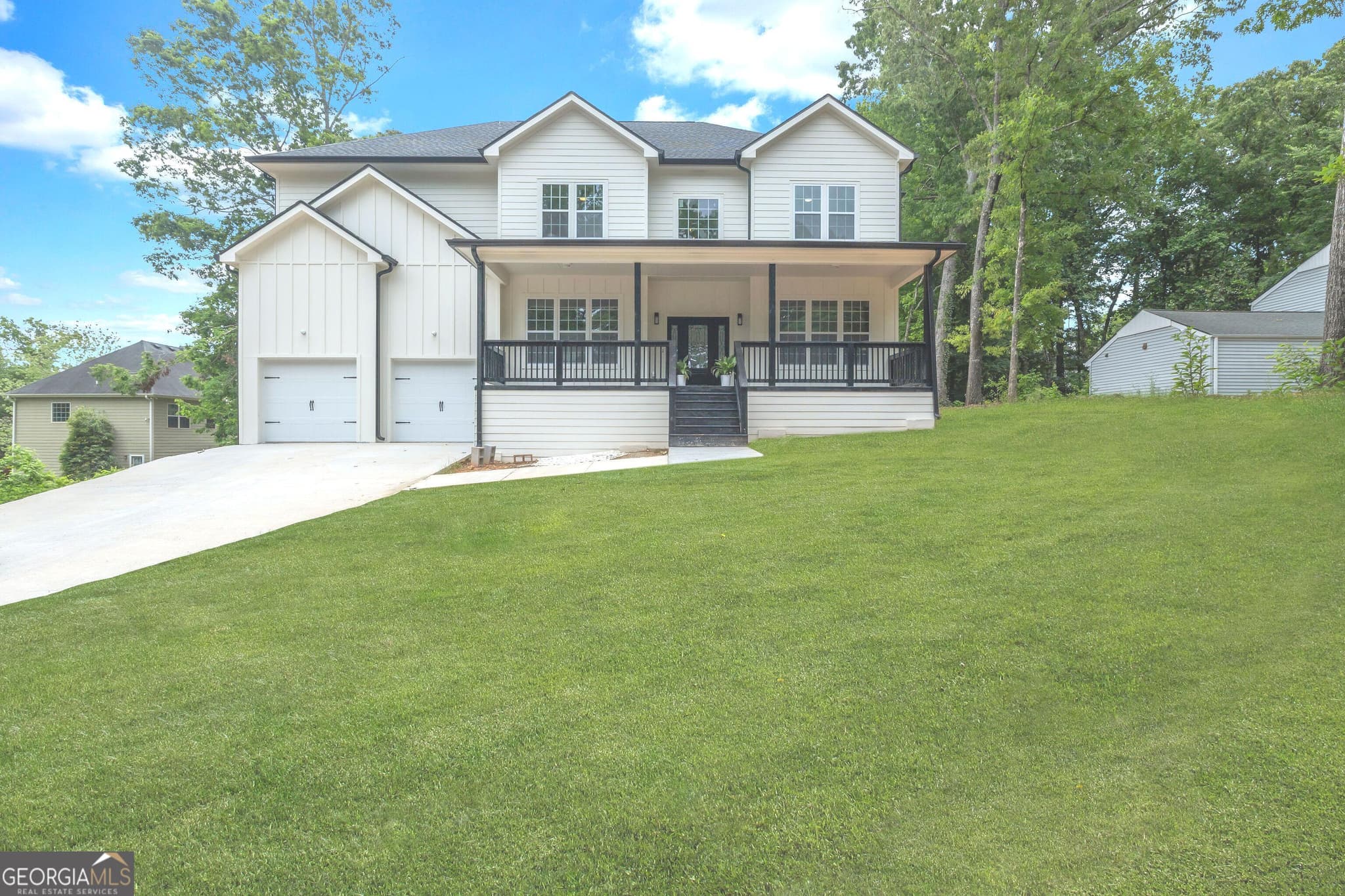 5 bedroom, 4 bathroom, 3,200 sq ft single family residence for sale at 5401 South Lake Drive, Douglasville, GA 30135